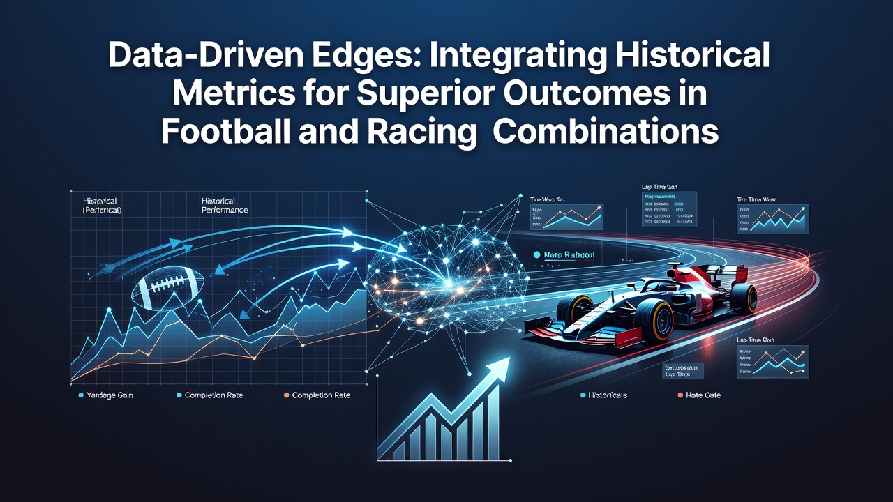 Visualization of historical metrics integration across football and horse racing datasets