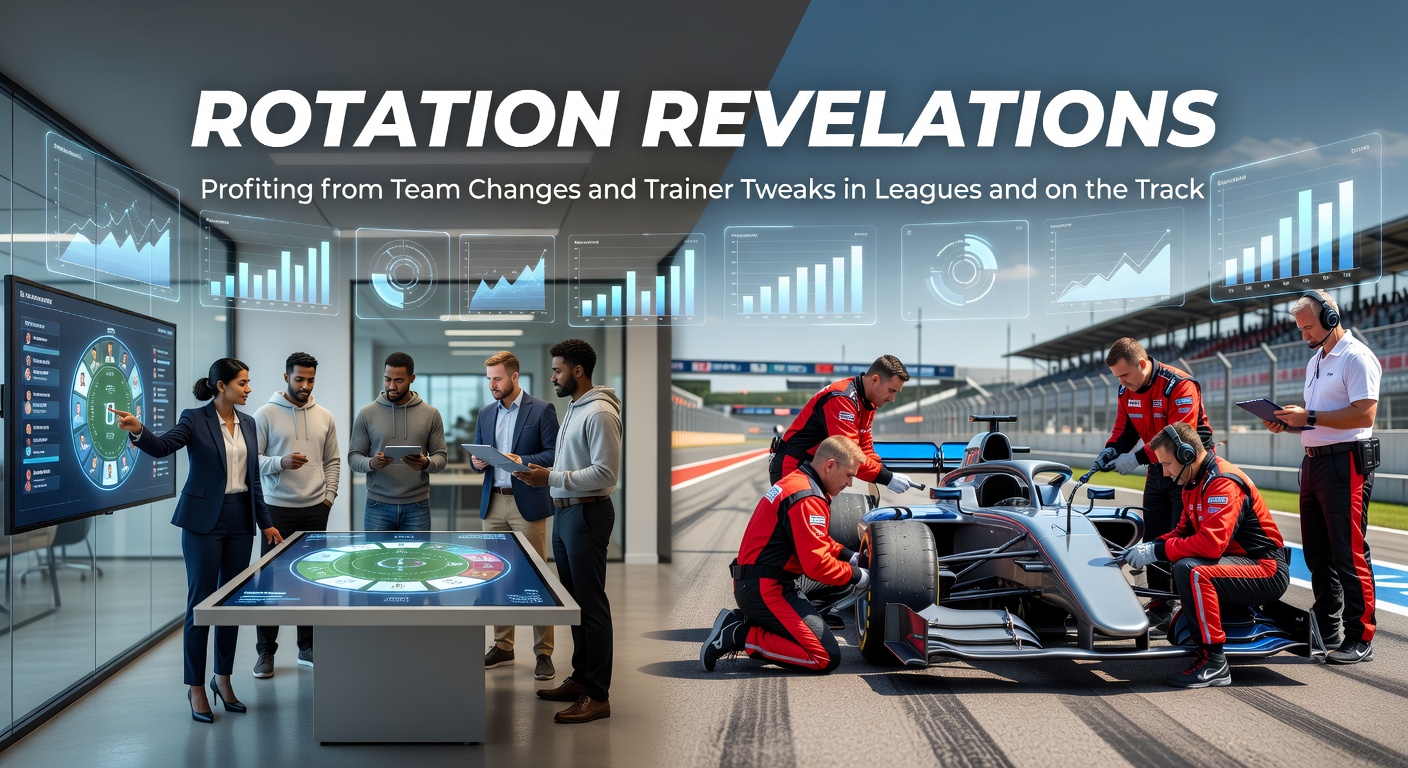 A football manager on the sidelines gesturing during a match while a horse trainer adjusts gear in a paddock, highlighting strategic shifts in both sports