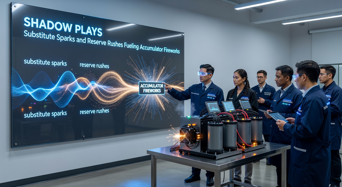 Bench players rushing onto the court in a basketball game, capturing the energy of reserve impacts during a key moment