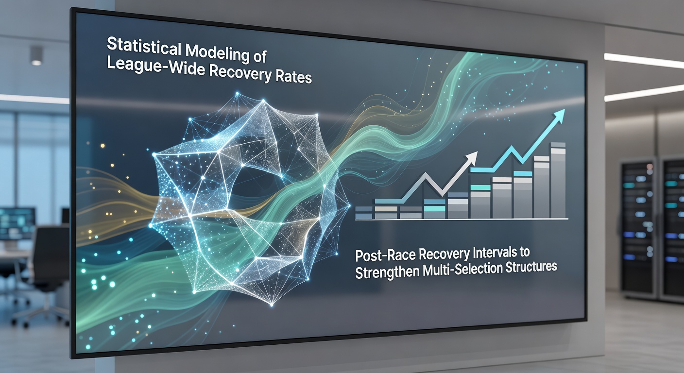 Data visualization showing league-wide recovery rates and post-race intervals for multi-selection betting structures